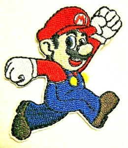 Super Mario "Running" Embroidered Patch -new - Picture 1 of 2