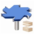 CNC Planfräser 6 Flügel 12,7 mm Schaft Oberfläche Fräser Hartmetall Hobelfräser
