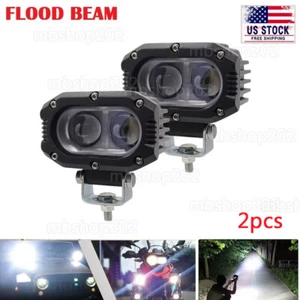 4inch Backup Reverse Led Work Light Offroad SUV ATV Truck Pods Flood Fog Lights - Picture 1 of 8