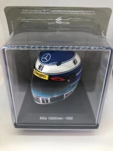 MIKA HAKKINEN 1998 MCLAREN FORMULA 1 MINI HELMET (SCALE 1:5) BRAND NEW - Picture 1 of 4