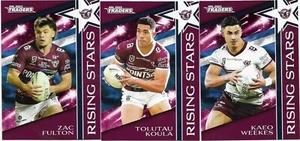 2023 Nrl Traders Rising Stars 3 Card Team Set - SEA EAGLES - Picture 1 of 2