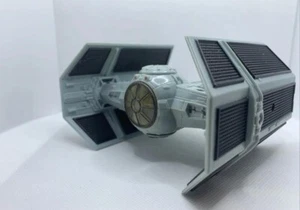 Star Wars Micro Machines Action Fleet Darth Vader's TIE Fighter Galoob 1995 - Picture 1 of 5