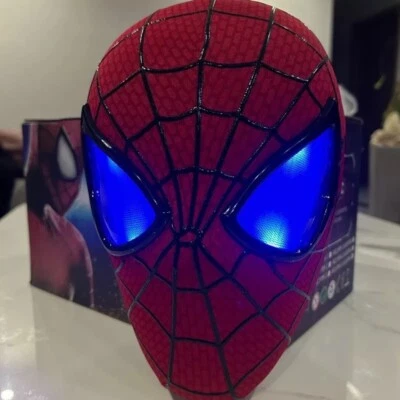 TASM 2 Spider-Man Mask Moving Arachnid Eyes Remote Control Helmet Masks Gift - Image 1 of 4