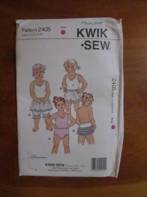 SEWING PATTERN KWIK SEW  NO.  2405   GREAT    **** MUST SEE * - Image 1 of 2