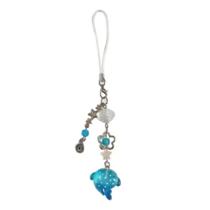 Playful Beaded Keychain Charm Accessory Versatile Phone Hanging Decoration - Zdjęcie 1 z 8