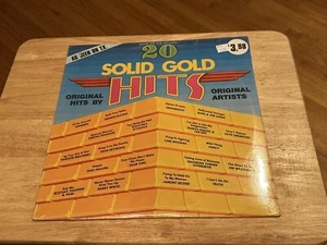 "20 SOLID GOLD HITS" as seen on tv (Adam VIII Ltd) VINYL ALBUM Sealed New - Picture 1 of 1