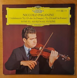 Paganini Violin Concerto #1 & #2 Shmuel Ashkenasi Vienna Symphony DGG 139424SLPM - Picture 1 of 4