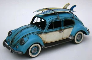 Caja Metálica Modelo Coche Decorativo Vintage Antiguo Timer Jayland Hecho a Mano - Imagen 1 de 4
