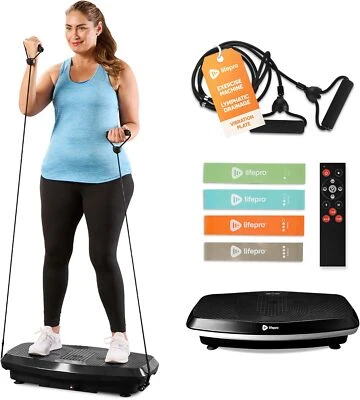 LifePro Hovert 3D Vibration Plate Exercise Machine| Strength, Balance & Recovery - Image 1 of 4