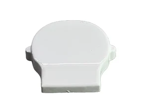 1/64 DCP PARTS WHITE 5TH WHEEL PLATE COVER - Picture 1 of 3