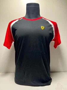 Ferrari Scuderia SF Team Logo Herren T-Shirt , F1 Formel 1 schwarz M - Picture 1 of 2