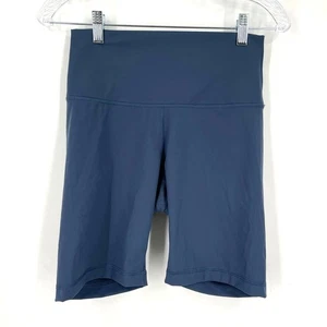 Everlane The Perform Bike Short Blue Women's Size Medium - Picture 1 of 4