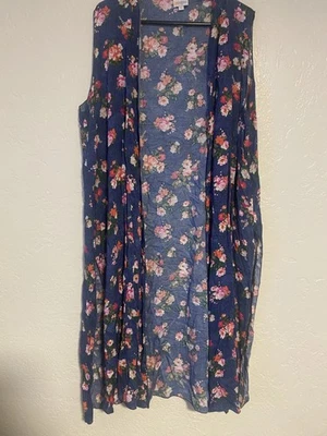 Lularoe Joy Long Vest XL - Image 1 of 2