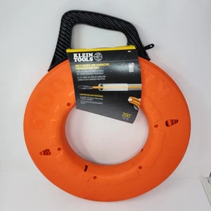 Klein Tools200 ft Multi-Groove Fiberglass Fish Tape with Nylon Tip 56059 - Picture 1 of 5