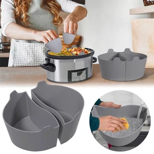 Silikon Schongarer Einlagen kompatibel mit Crock Pot Schongarer Teiler A - Bild 1 von 9