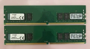 Kingston 16GB (2 x 8GB) PC4-2133P DDR4 Memory RAM KCP421NS8/8 - Picture 1 of 3