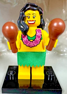 LEGO (8803) CMF Serie 3 Hula Bailarina Niña Minifigura col03-14 Juego Completo Foto 1 de 4