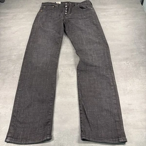 Levis 501 XX Jeans 36x34 Shrink To Fit Rigid Dark Blue Indigo Denim Button Fly - Picture 1 of 13