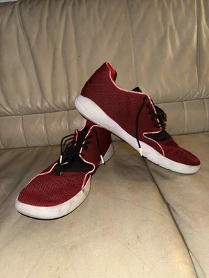 Size 17 Nike Air Jordan Eclipse, University Red/White/Black, Mens - Image 1 of 4