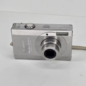 Canon PowerShot SD 790 IS Digital Elph Silver Camera Tested Works NO SD/CHARGER - Picture 1 of 4