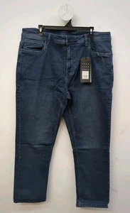The Perfect Jean NYC OG Stretch Skinny Fit Men's Jeans 40 x 30 Midnight Blue - Picture 1 of 11
