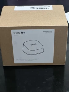 Eero 6Plus 6+ Dual-Band mesh Wi-Fi 6 router In Box - Picture 1 of 2