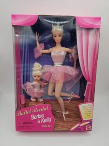 Barbie Ballet Recital Gift Set 1997 Barbie & Kelly Vintage Mattel NIB Rare - Picture 1 of 9