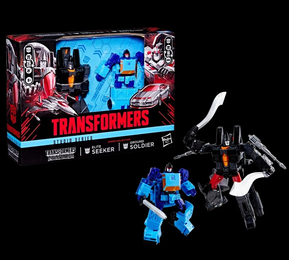 Transformers SS Devastation 2 Pack ELITE SEEKER GROUND SOLDIER NEW IN BOX - Image 1 of 2