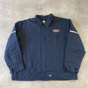 Dickies Jacke Herren 2XL Y2K Workwear Zip Windbreaker, Navy Blau - Bild 1 von 8