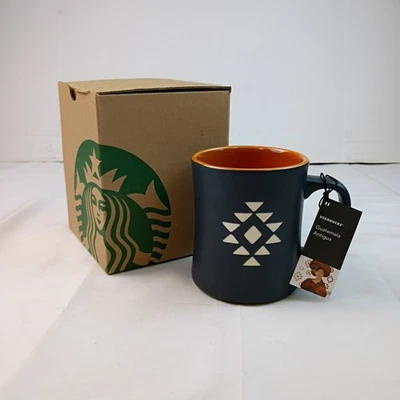 星巴克 2012 危地马拉安提瓜咖啡马克杯 16 盎司全新带盒和标签 — 第 1/4 张图片