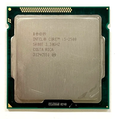 Intel Core i5-2500 Desktop CPU - For Parts, Not Working - Image 1 of 2