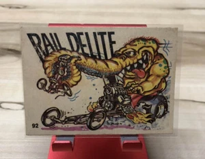 Tarjeta coleccionable de colección Donruss ODD RODS #92 RAIL DELITE - Imagen 1 de 2