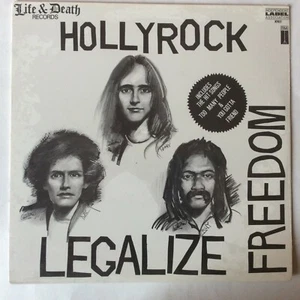 HOLLYROCK LEGALIZE FREEDOM Life & Death Records 1987 PRIVATE PRESS-New-Sealed - Picture 1 of 2