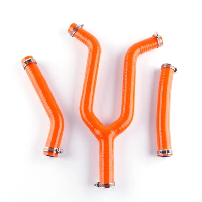 Silicone Radiator Hose For 1998-2006 KTM 125/200/250/300 EXC/XC/SX/SXS/XCW 03 05 - Image 1 of 4