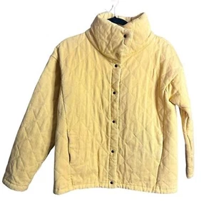 Anthropologie PEPA LOVES SENFGELBE BR STEPPJACKE Größe Small - Bild 1 von 10