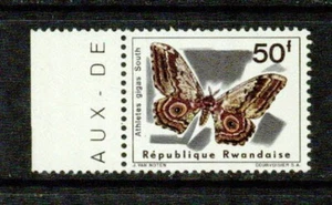 RWANDA -1965- BUTTERFLY-VF** - Picture 1 of 1