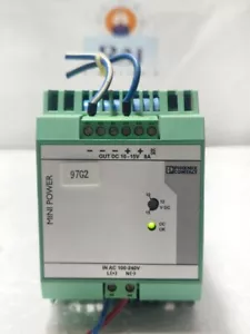 PHOENIX CONTACT MINI-PS-100-240AC/10-15DC/8 POWER SUPPLY PS100240AC10 FREE SHIP - Picture 1 of 9