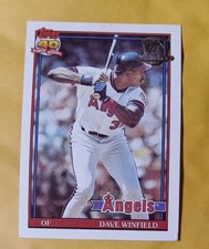 Authentic 1991 Topps Desert Shield DAVE WINFIELD #630 EX+ HOF *LOWEST PRICE*