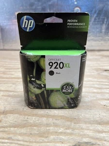 Genuine HP 920XL High-Yield Black Ink Cartridge  Sealed EXP 03/2015 - Picture 1 of 7