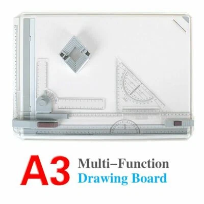 Architects Technical Drafting Whiteboard Tool Engineering A3 Drawing Board Table - Image 1 of 4