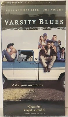 Varsity Blues VHS, 1999 Video Cassette Sealed Jon Voight James Van Der Beek - Image 1 of 4