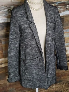 NWT TopShop Cotton Blend Button-less Cardigan Sweater Size 6 - Picture 1 of 6