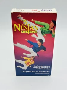 3 Ninjas Kick Back VHS Tape Video Movie VCR TAPE 90s Three Ninjas Movie Film - Picture 1 of 3