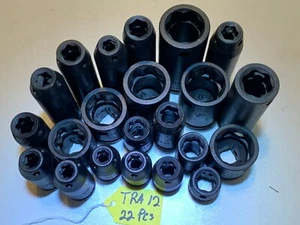 22-PCS- STEGMAN TOOL CO. MAGNETIC IMPACT MM- SOCKETS - USA - NEW - Imagen 1 de 3