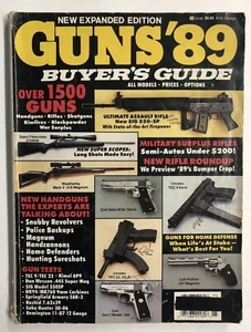 1989 Annual Guns Buyer's Guide All Models, Prices & Options With Over 1500 Guns - Imagen 1 de 9