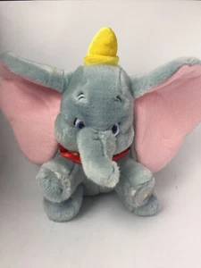 DISNEY'S CORE DUMBO 11" SITTING STUFFED/PLUSHED ANIMAL - Picture 1 of 11