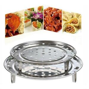Steamer Rack Insert Stock Pot Steaming Tray Stand Cookware Cooking Kitchen O9V6