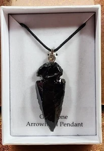Gemstone Arrowhead Pendant  - Picture 1 of 5