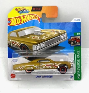 6811 HOT WHEELS CARTE EU / REVERSE RAKE 2024 / 113/250 LAYIN' LOWRIDER - Picture 1 of 1