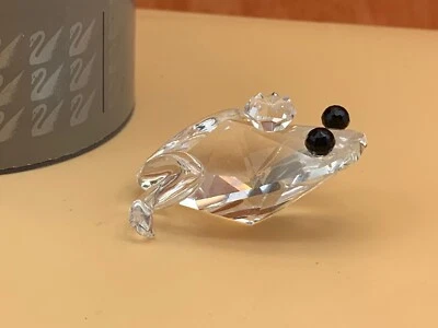 Swarovski Figur 010010 Froschkönig 5,5 cm. Top Zustand Ovp & Zertifikat - Bild 1 von 4